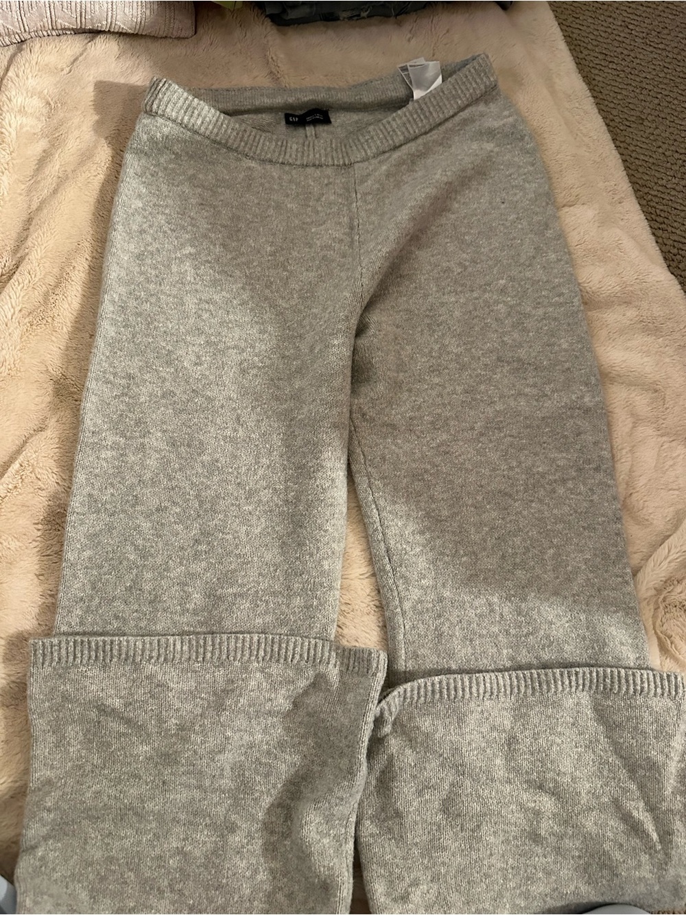 Gap grey knit pants